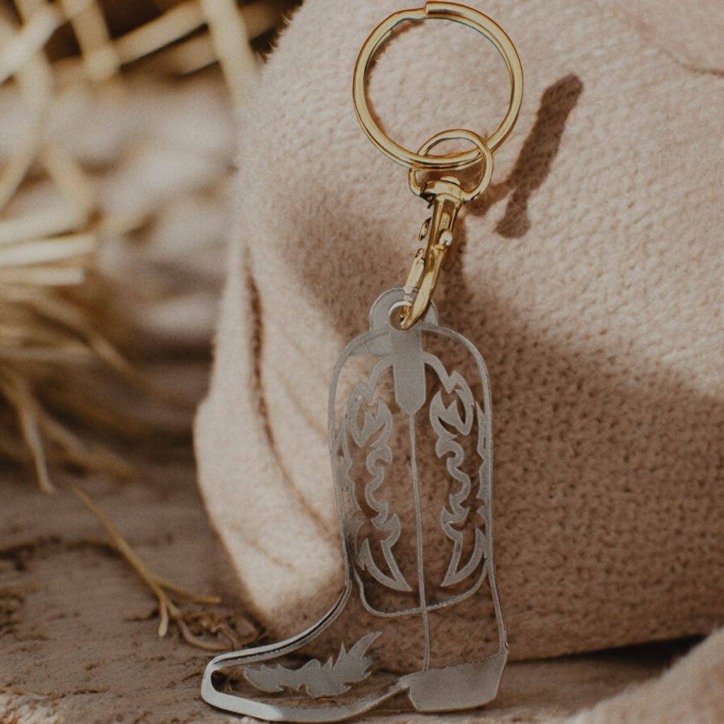 COWBOY BOOT KEYCHAIN ⚡️