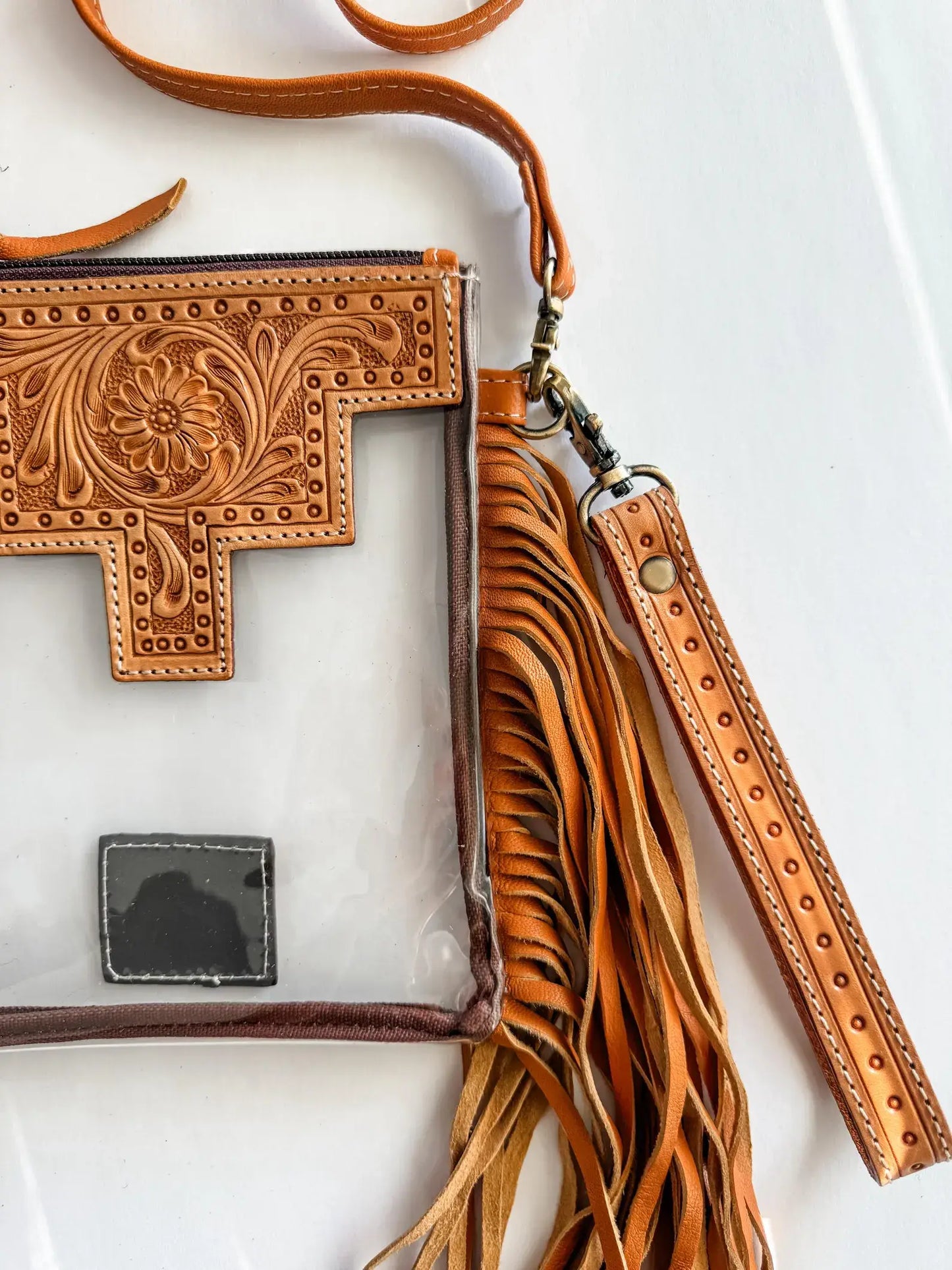 BACKSTAGE PASS FRINGE STADIUM BAG 🖤