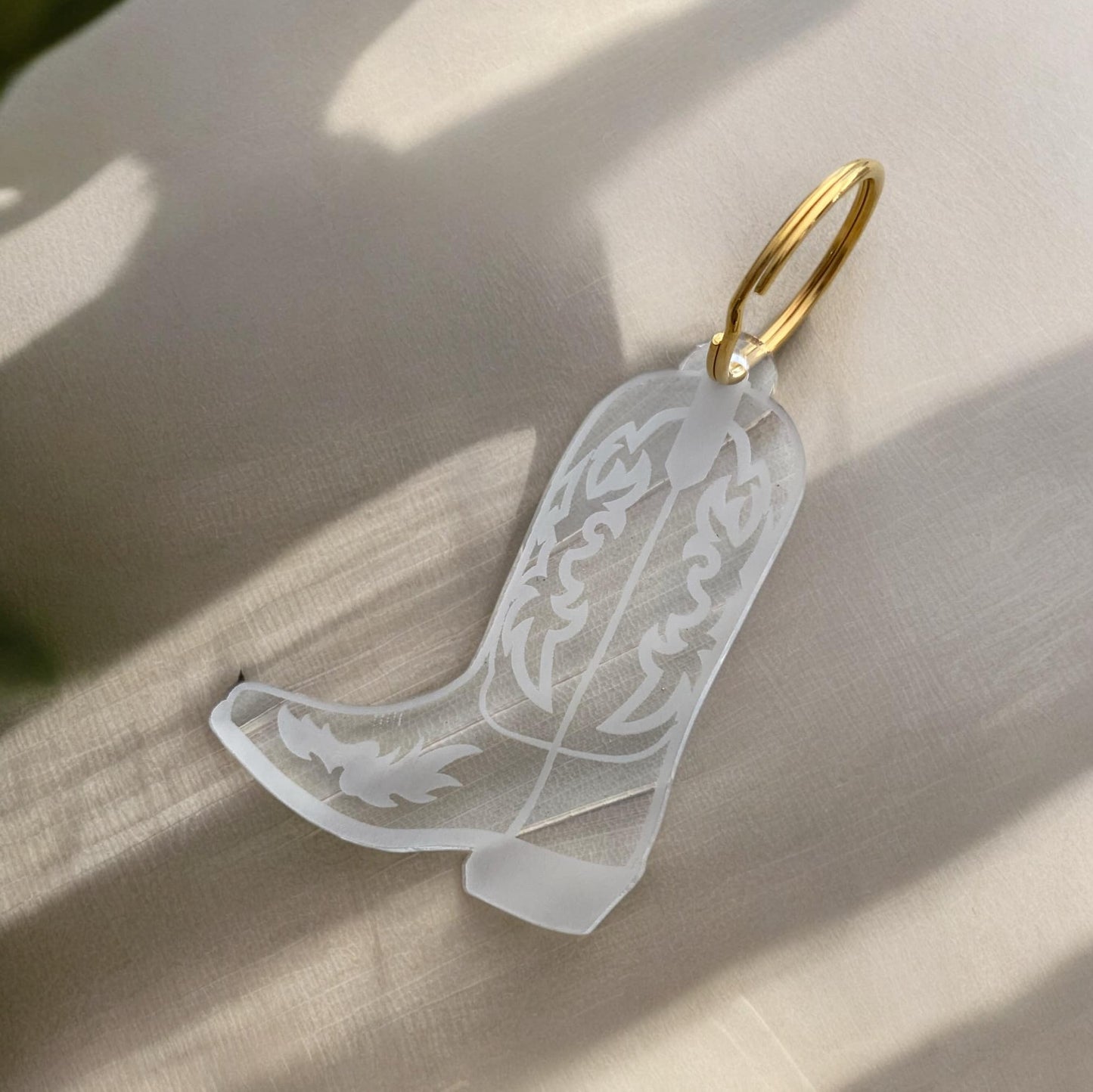 COWBOY BOOT KEYCHAIN ⚡️