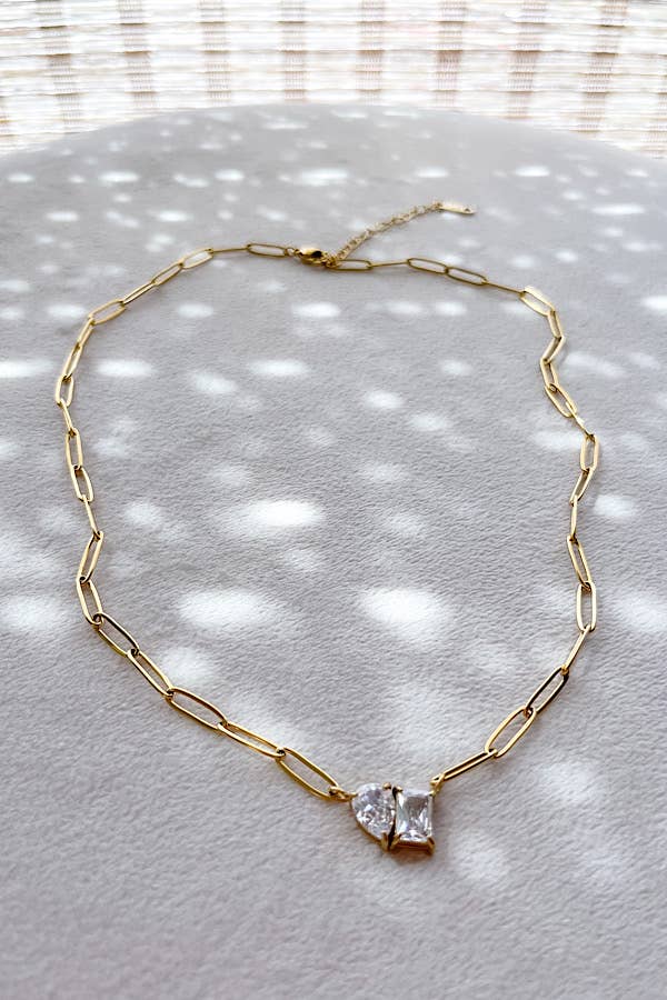 DOUBLE TROUBLE NECKLACE