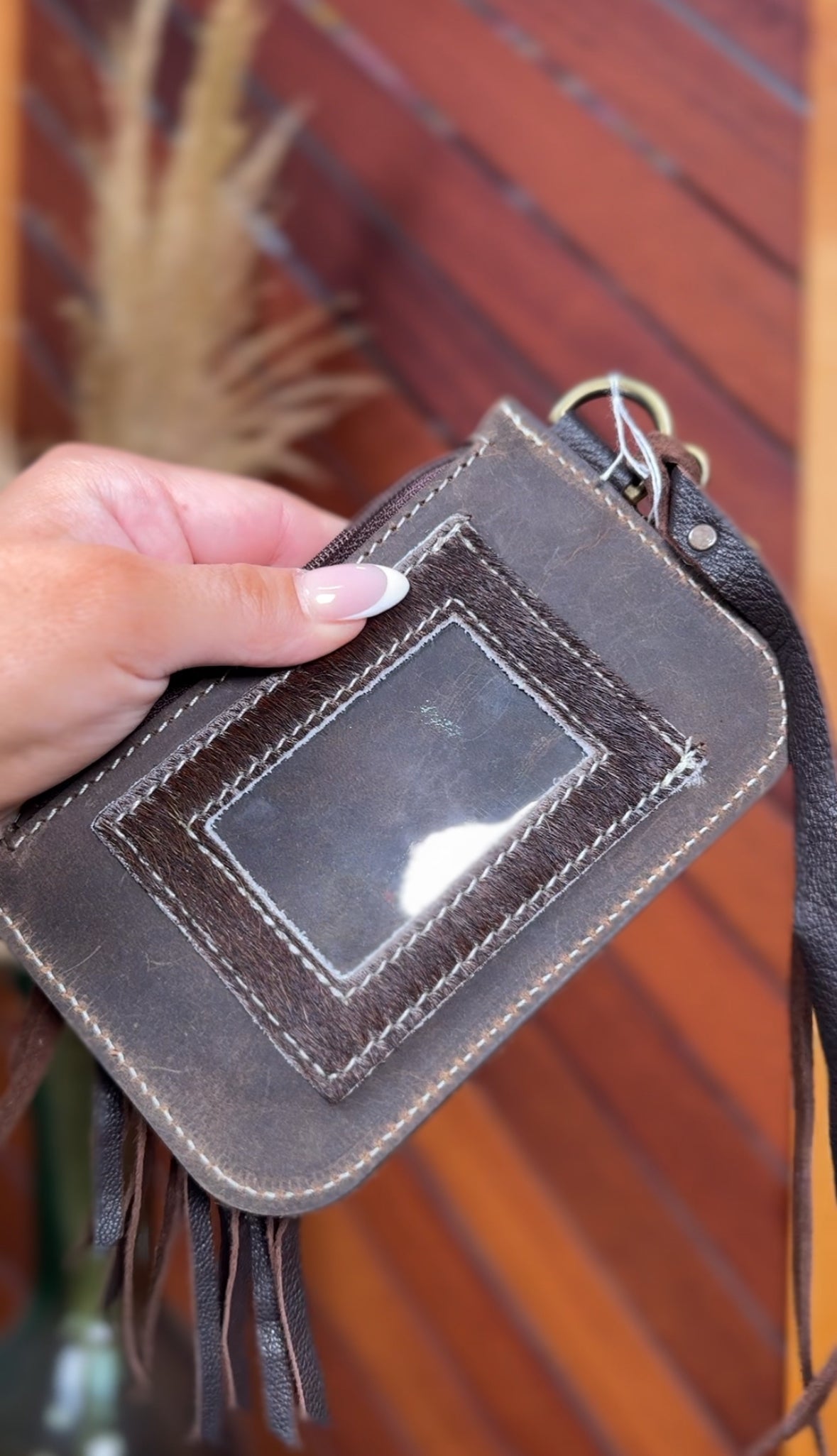 WHISKEY RUN LEATHER WALLET