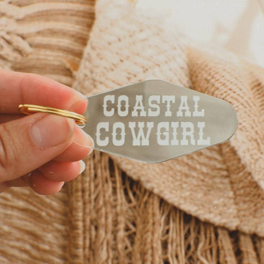 COASTAL COWGIRL KEYCHAIN