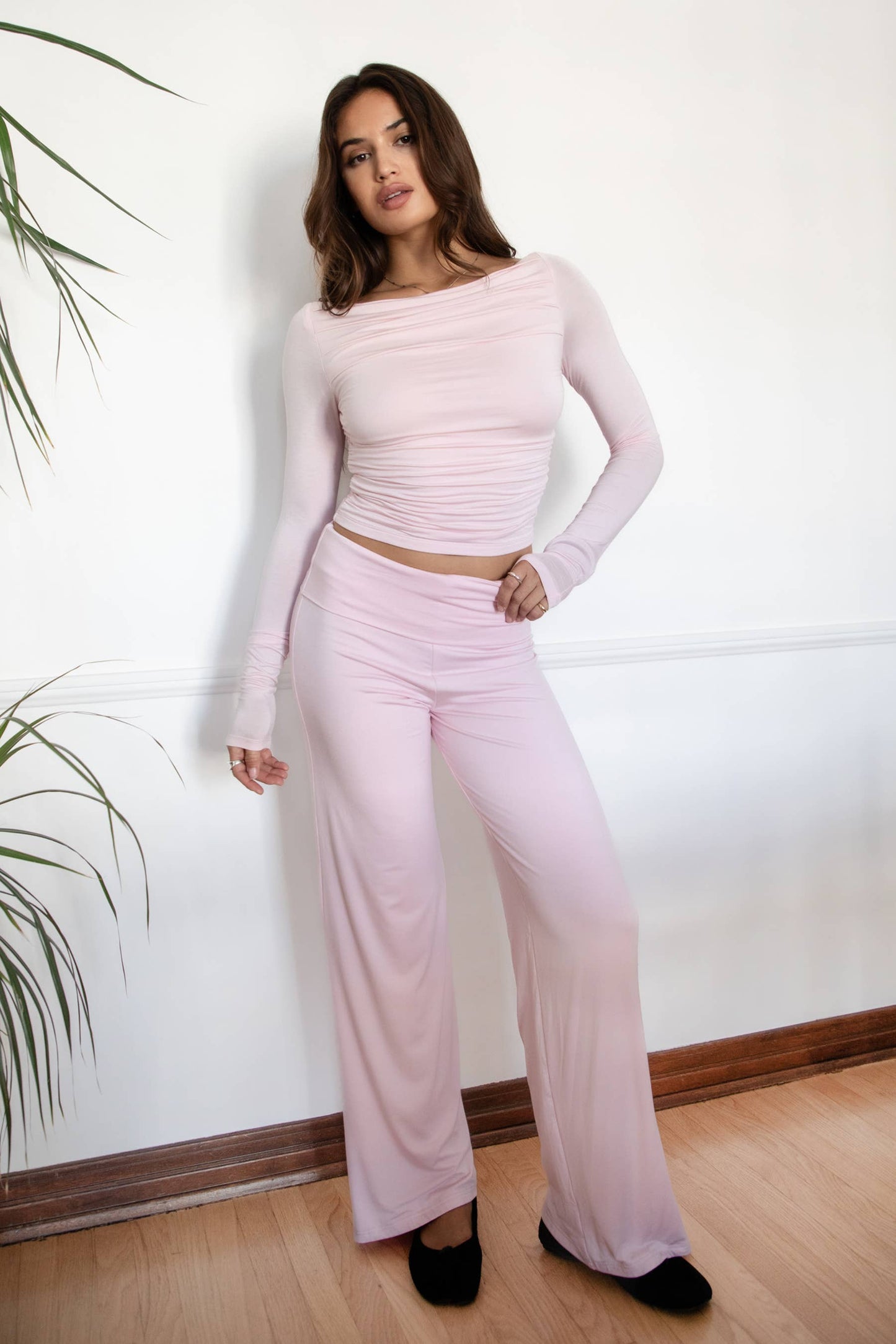 PINK CLOUD LOUNGE PANTS