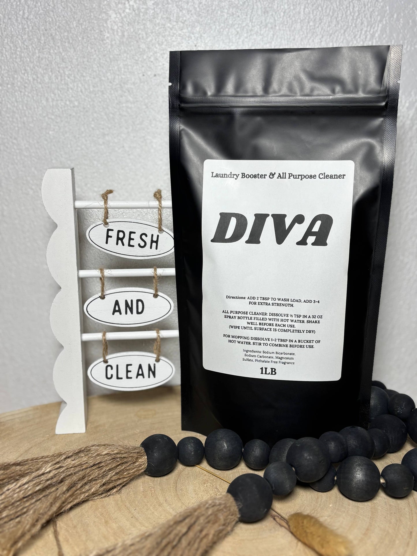 DIVA LAUNDRY POWDER & ALL PURPOSE CLEANER