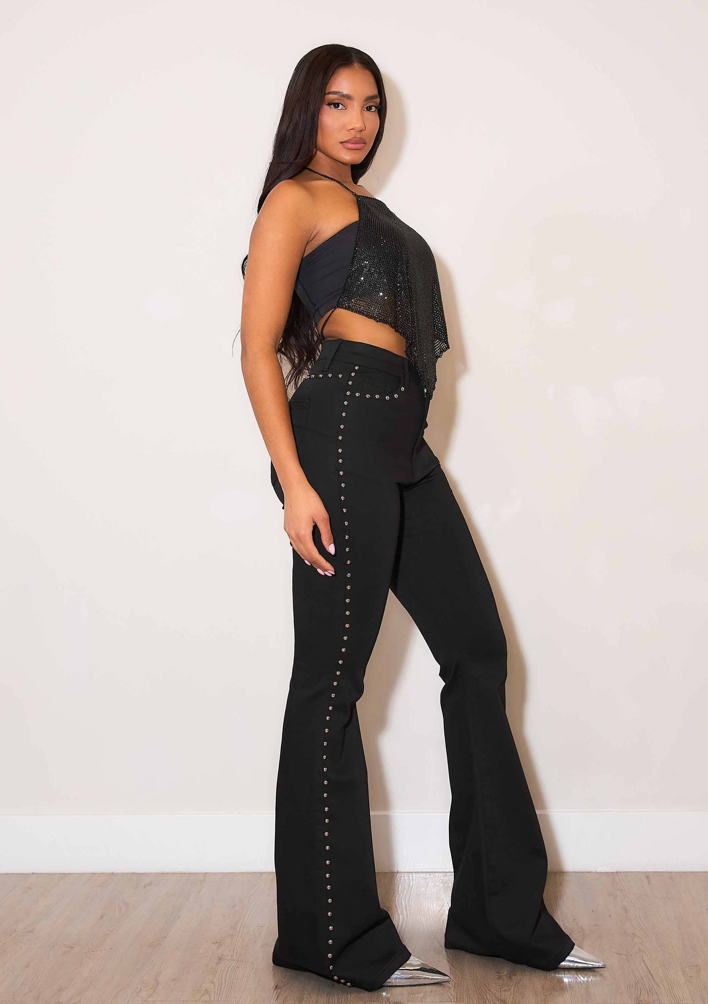 BLACK STALLION FLARE JEANS