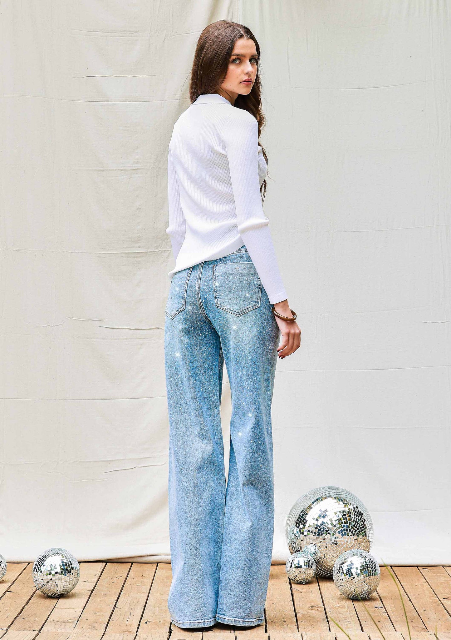 STARSTRUCK WIDE LEG JEANS