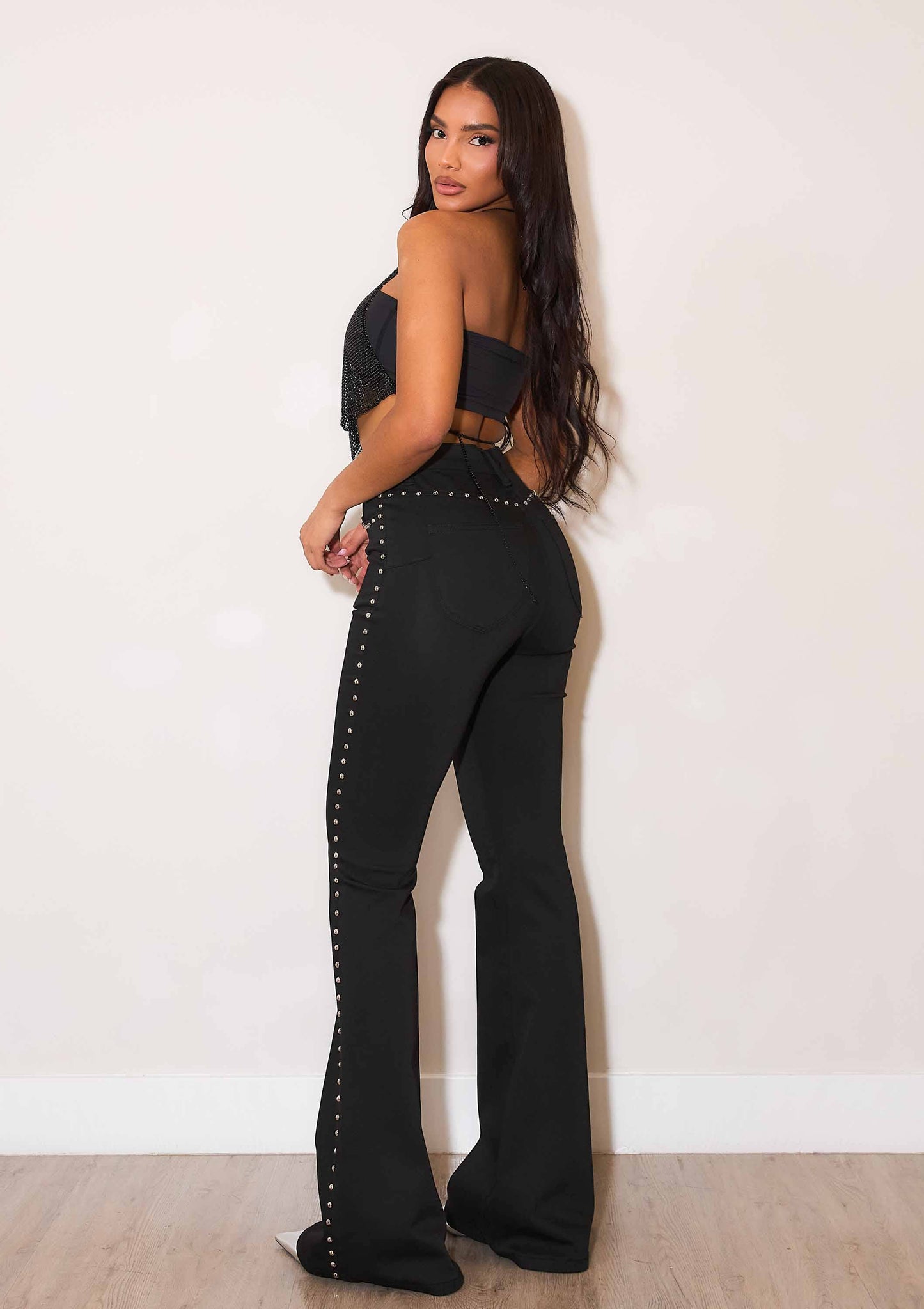 BLACK STALLION FLARE JEANS