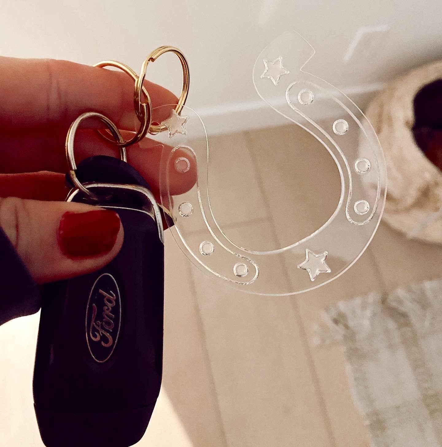 LUCKY YOU KEYCHAIN ⭐️