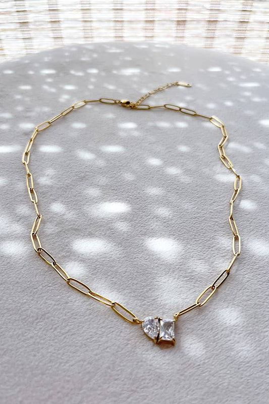 DOUBLE TROUBLE NECKLACE