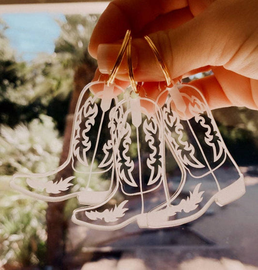 COWBOY BOOT KEYCHAIN ⚡️