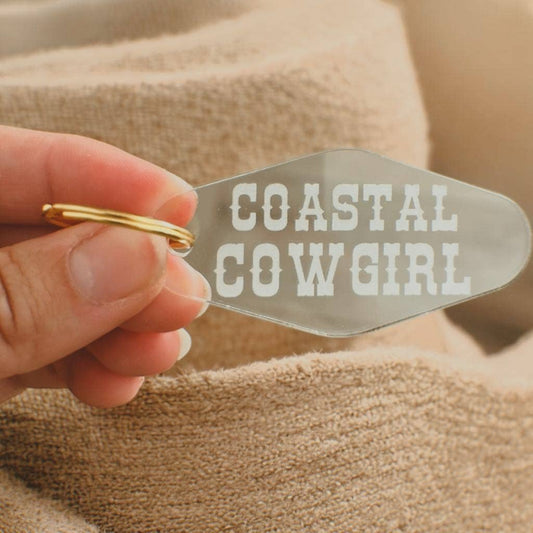 COASTAL COWGIRL KEYCHAIN