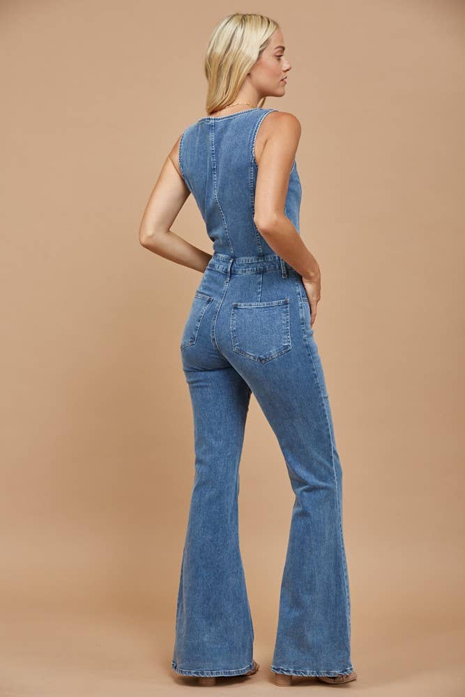 BLUE JEAN BABY JUMPSUIT