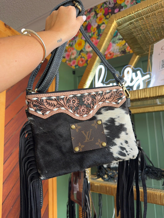 BAR STAR FRINGE BAG