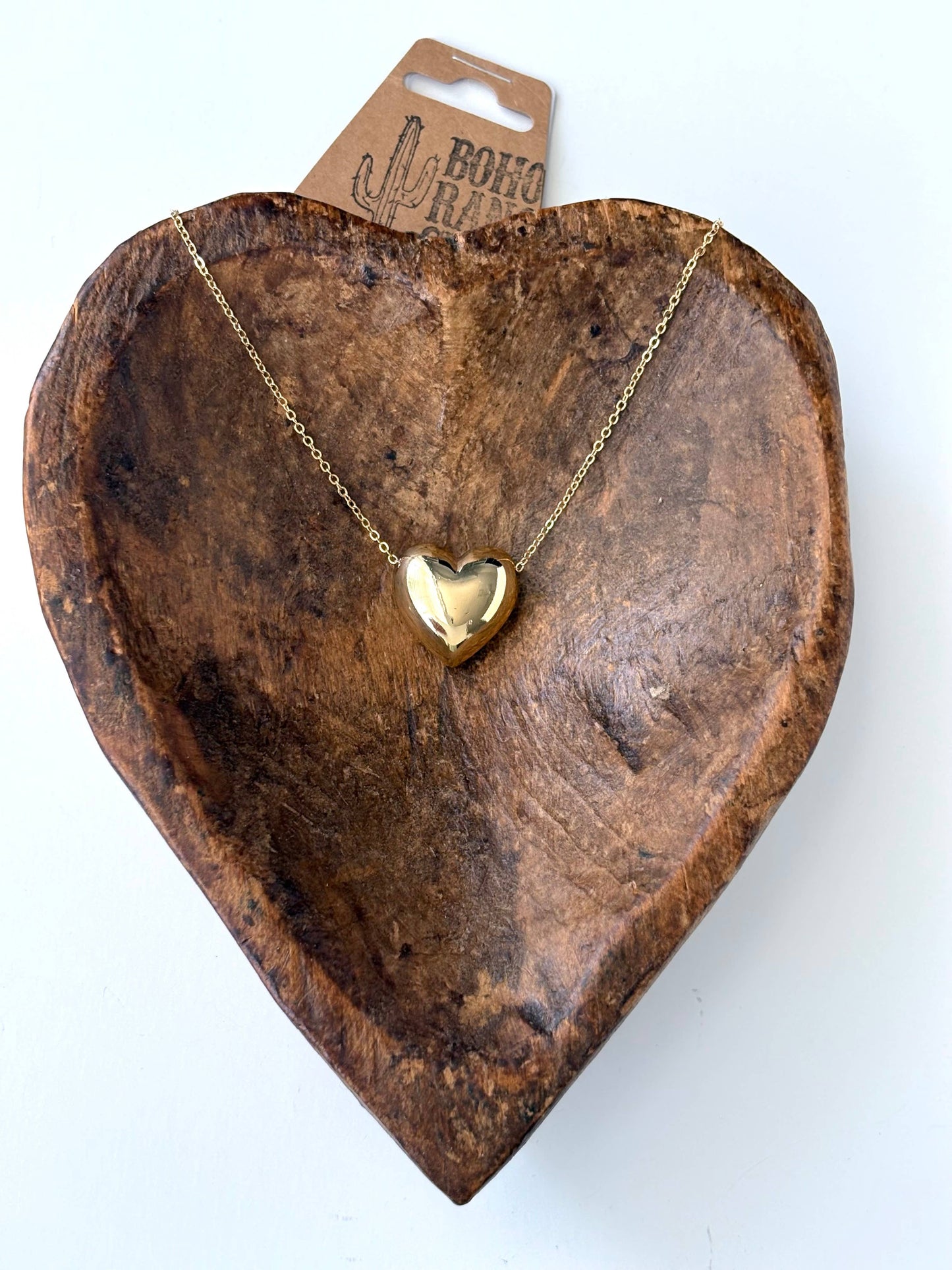 BUBBLE HEART NECKLACE 🤍