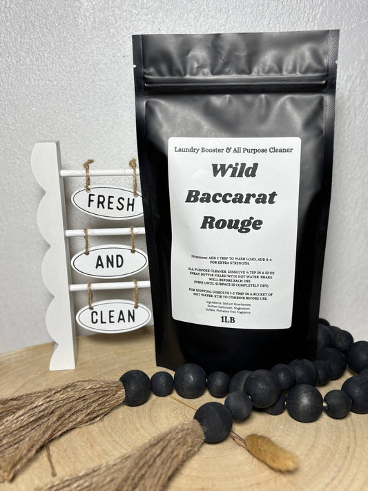 WILD BACCARAT ROUGE LAUNDRY POWDER & ALL PURPOSE POWDER