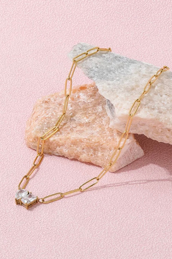 DOUBLE TROUBLE NECKLACE